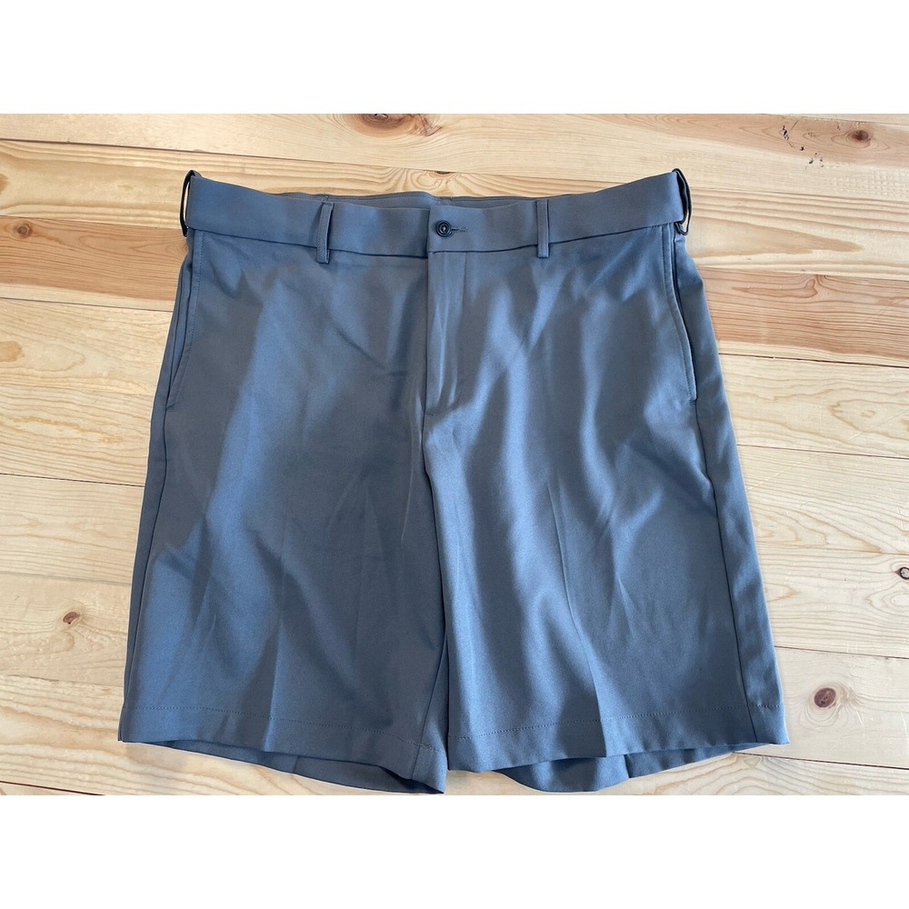PRO TOUR Mens Gray Chino Golf Shorts Size‎ 38 SI36